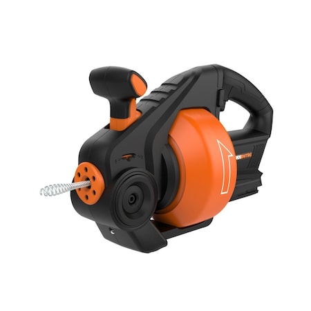 Worx 20V Power Share 25 ft. Cordless Drain Auger, Tool Only Battery and Charger Not Included WX891L.9